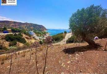 Kreta, Agia Galini, Baugrundstück mit Meerblick Ortsnah aber privat