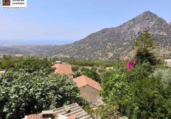 Kreta, Grigoria, grosses renovierungsbedürftiges Einfamilienhaus mit Meerblick