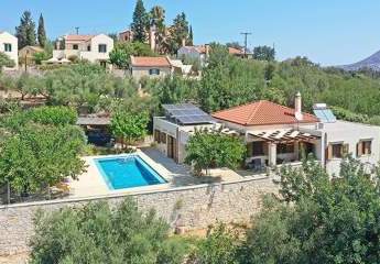 Kreta, Doulina, freistehender Bungalow mit Einliegerwohnung, privater Pool 3 SZ 3 BZ