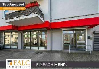 Vielseitige Gewerbeeinheit mit großer Schaufensterfront in guter Lage