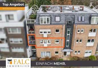 gemütliche Familienwohnung: 4 Zimmer mit Wintergarten, zwei Loggien & Tiefgaragenstellplatz