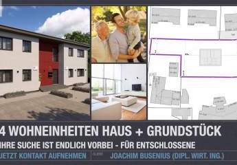 VIER WOHNEINHEITEN mit Grundstück
