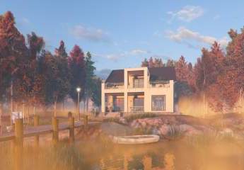 EINFAMILIENHAUS IM HAMPTON-STIL - mit Wohnkeller