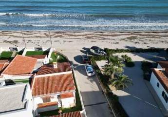 Strandhaus direkt am Strand von Els Poblets mit 2 Schlafzimmern mit unschlagbarem Blick auf das Meer.