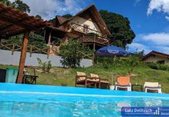 Pension und eine Kaffeeplantage im Bereich Santa Leopoldina