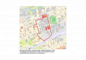 Azubi-Wohnen, Micro-Appartments, Pflegeheim? auch schlüsselfertig in Wandsbek: von-Bargen-Karree MU