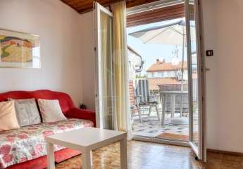 Klein, komplett, zentral: Möblierte Citywohnung in Poreč