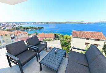 Exklusives Penthouse mit Dachterrasse und atemberaubender Aussicht in Trogir