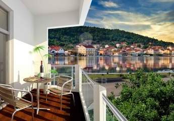 Erleben Sie den ultimativen Luxus: Neubauvilla 1. Reihe am Meer in Bilice