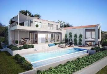 Luxus, Ruhe und Meerblick vereint: Luxusvilla nahe Poreč mit Pool & Wellness, auf 380 m² Wohnfläche