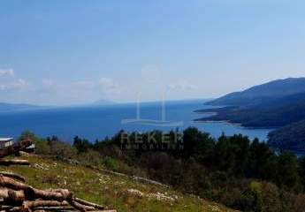 Atemberaubender Panorama-Meerblick & endlose Gestaltungsmöglichkeiten: Großes Bauland nahe Rabac