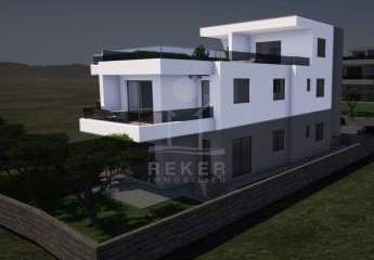 Neubauwohnung mit 65 m² Dachterrasse mit Sommerküche und Meerpanorama