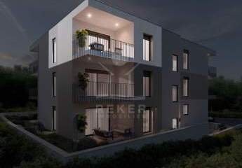 1-Schlafzimmer-Wohnung mit Terrasse und Parkplatz nahe Meer