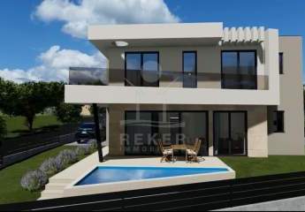 Zwischen Waldidylle und Küstennähe: Neue Luxusvilla mit Pool auf der Insel Krk