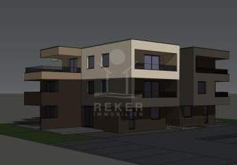 104,77 m² im 2. OG mit drei Schlafzimmern und mehreren Terrassen