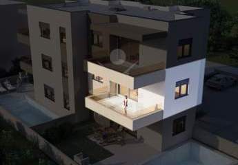 Wohnen im 1. OG mit 14 m² Terrasse und Blick auf das Meer