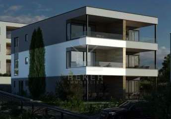 Wohnung im 1. Obergeschoss mit zwei Schlafzimmern und 12,60 m² Terrasse