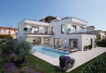 Brandneu! Villa in Novigrad mit Meerblick und privatem Pool