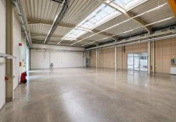 Gepflegte Lagerfläche mit Büroeinheit und repräsentativem Konferenzraum