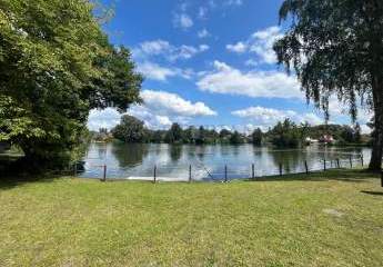 Baugrundstück für Einfamilienhaus mit großem Garten in ruhiger Lage nahe See im Berliner Umland