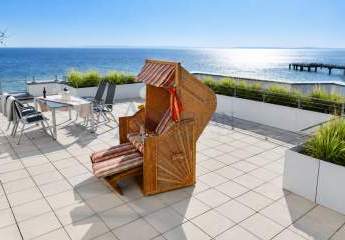 Logenplatz über der Ostsee – Meeresdomizil mit 82 m² Dachterrasse & Sauna