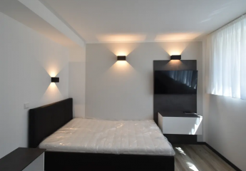 1 Zimmer-Wohnung mit Balkon komplett ausgestattet und möbliert