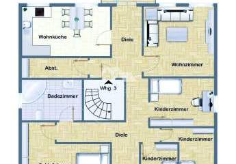 Großzügiges Wohnen auf einer Etage – 5-Zimmer-Wohnung mit Balkon in Beratzhausen