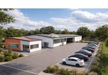 Moderne Gewerbehalle mit Büroflächen in Neustadt an der Donau