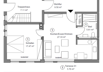 Exklusive Kapitalanlage: Vermietete Erdgeschosswohnung mit Privatgarten und stabilen Mieteinnahmen
