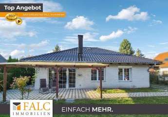 Stilvoller Bungalow: Ideal für Familien - FALC Immobilien