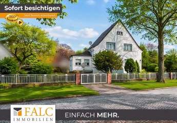 Platz für Familie, Ideen und Zukunft! Einfamilienhaus mit großem Grundstück - FALC Immobilien