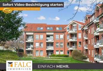 Altersgerechte Wohnung gesucht? Hier ist sie: 2 Zimmer mit Dusche und sonnigem Balkon