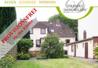 Provisionsfrei für den Käufer! Charmantes Zweifamilienhaus mit Einliegerwohnung und großem Garten
