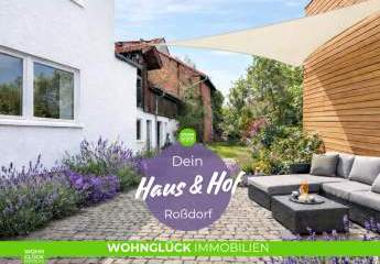 Roßdorf Zentrum - Zwei Wohnungen mit großer Scheune