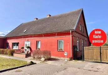 HORN IMMOBILIEN ++ Einfamilienhaus mit Einliegerwohnung in Spantekow, ruhige Lage