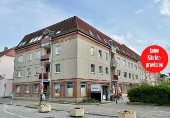 HORN IMMOBILIEN++ Neubrandenburg Zentrum, 3-Raum Eigentumswohnung mit Balkon und EBK -vermietet-