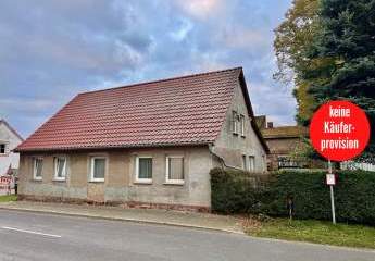 HORN IMMOBILIEN ++ Einfamilienhaus bei Gartz/Oder in ruhiger Lage und mit Ausbaureserve
