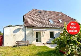 HORN IMMOBILIEN ++ Doppelhaushälfte bei Penkun im großen Grundstück in ruhige Lage