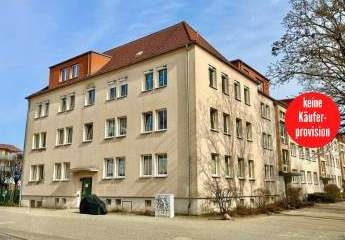 HORN IMMOBILIEN++ Neubrandenburg Zentrum, helle 3-Raum Eigentumswohnung, EBK, Keller & Parkfläche