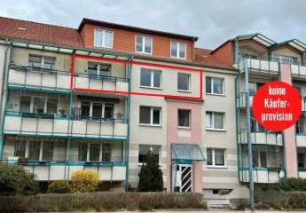 HORN IMMOBILIEN++ Neubrandenburg, 4-Raum Eigentumswohnung, modernisiert, EBK und Stellplatz -bezugsfrei-