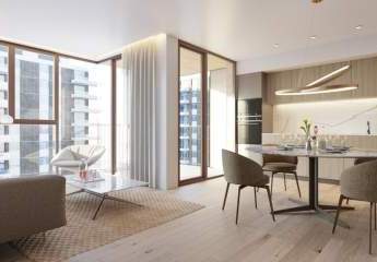 Genießen Sie das Leben in einem exquisiten Apartment mit eigenem Pool und Tiefgarage."
