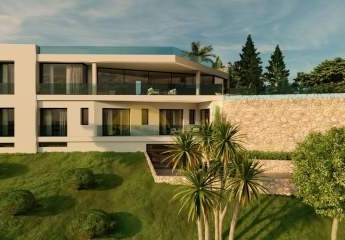 Exklusive Neubau-Villa mit Panoramablick auf Hafen und Meer