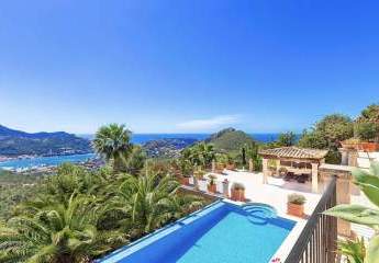Exklusive Villa in Port Andratx mit Gäste Apartment und 2 Pools.