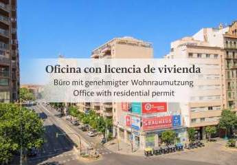 Büroräume mit genehmigter Umnutzung zu Wohnraum im Zentrum Palmas