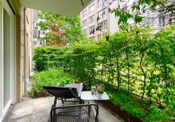 Modernes Wohnen an der Spree: 2-Zi.-Neubau mit Terrasse und Garten