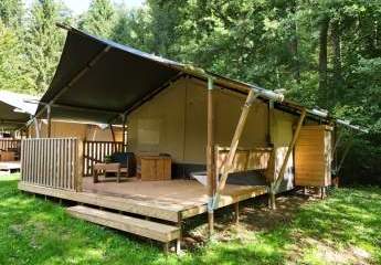 Naturcampingplatz in der Weinregion Nahe - mit Mietobjekten, Betreiberunterkunft  und Restaurant