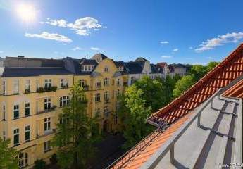 Bezugsfreie Dachgeschosswohnung mit Südwest-Terrasse nahe der Schloßstraße