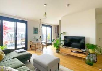 Hochwertige Dachterrassen-Wohnung, Blick auf den Fernsehturm, gut vermietet