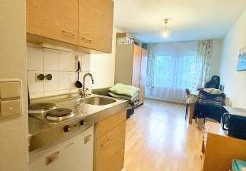 1 Zimmer Apartment mit Balkon zentral in Rheinau See