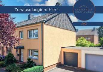 Familienidylle in Köln-Porz/Urbach - Doppelhaushälfte mit Garten und Garage auf Erbpacht
